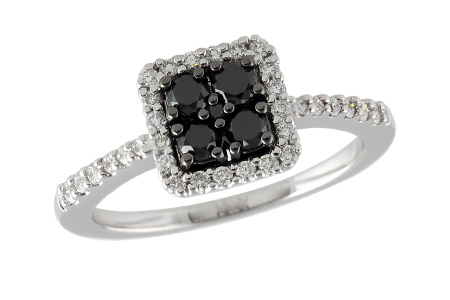A214-53556: LDS DIA RG .32 BLACK DIA .58 TW
