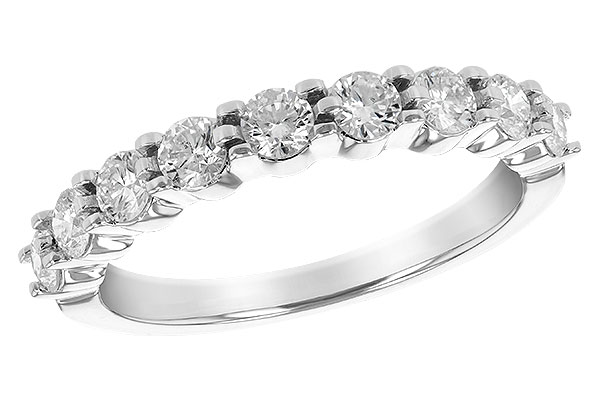 A217-23629: LDS WED RG .75 TW (9 STONES)