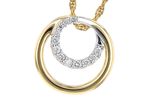 A300-89056: NECKLACE .15 TW