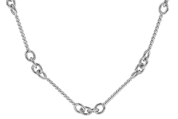 A302-64465: TWIST CHAIN (16", 0.8MM, 14KT, LOBSTER CLASP)