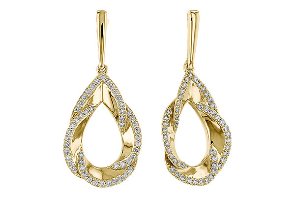 A302-66347: EARRINGS .50 TW