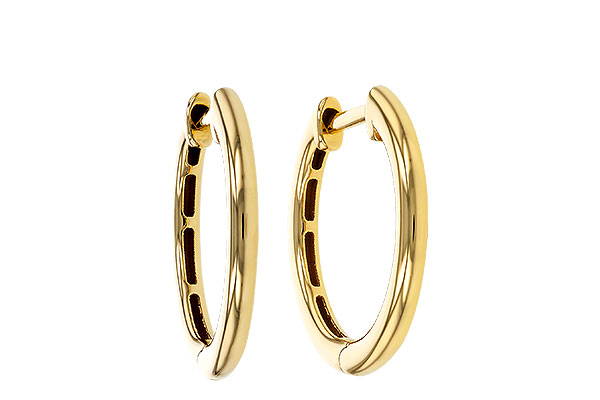 A302-71738: GOLD EARRINGS (16MM)