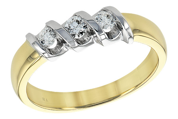 B120-89010: LDS WED RG .11 BR .25 TW