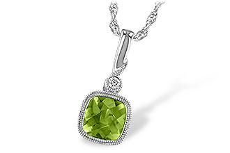 B211-80883: NECK .97 PERIDOT .99 TGW