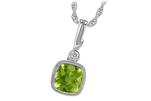 B211-80883: NECK .97 PERIDOT .99 TGW