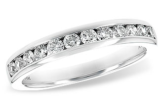 B216-35419: LDS WED RG .50 TW (12 STONES)