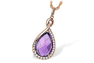 B217-27265: NECK 3.91 AMETHYST 4.10 TGW