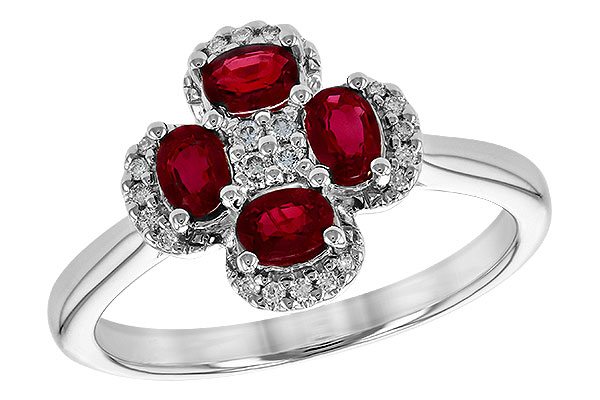 B218-10847: LDS RG .70 RUBY .79 TGW