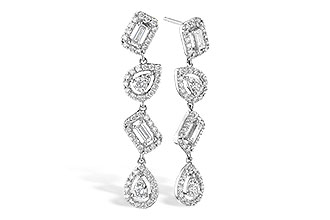 B300-86292: EARR .12 TW BAGUETTES .70 TW