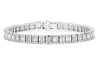 B301-75419: BRACELET 2.72 TW BAGUETTES 4.10 TW