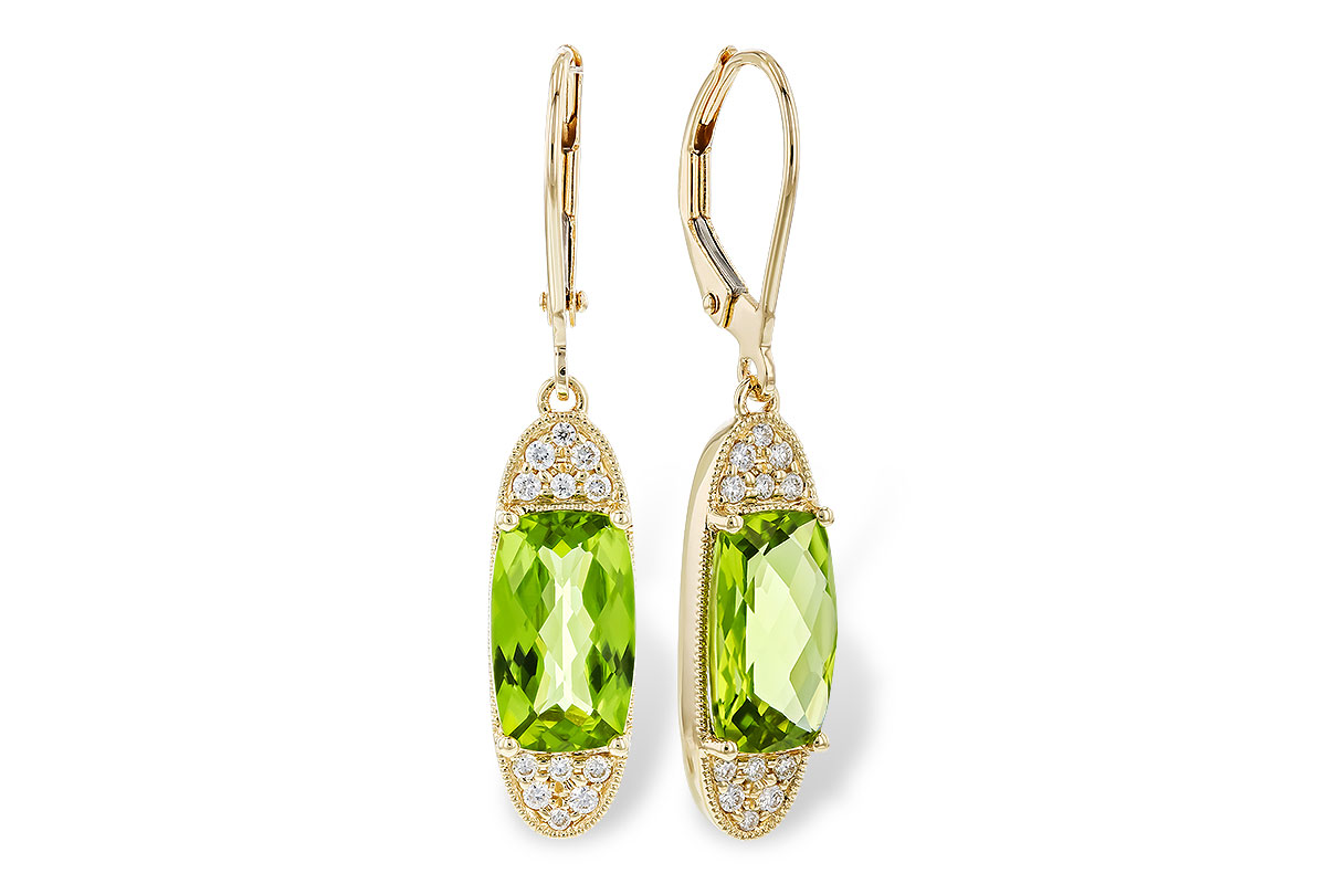 B301-76301: EARR 3.82 TW PERIDOT 4.00 TGW