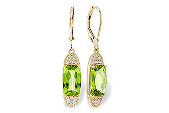 B301-76301: EARR 3.82 TW PERIDOT 4.00 TGW