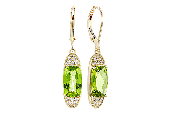 B301-76301: EARR 3.82 TW PERIDOT 3.98 TGW