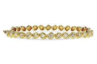 B302-71801: BANGLE 1.00 TW FANCY CUT DIAS