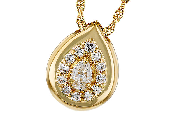 B302-72710: NECKLACE .19 P.S. .36 TW