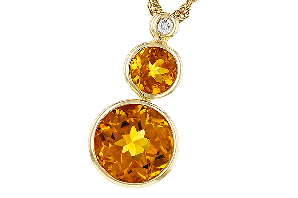 B303-55392: NECK 2.03 CITRINE 2.05 TGW (5MM / 8MM CIT)