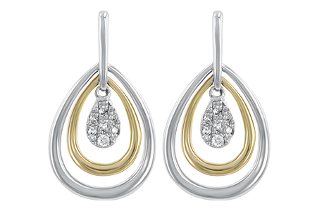 C211-77265: EARRINGS .06 TW