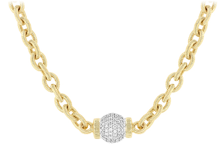 C211-80828: NECKLACE 1.27 TW (17.25 INCHES)