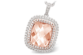 C216-31765: NECK 4.20 MORGANITE 4.66 TGW