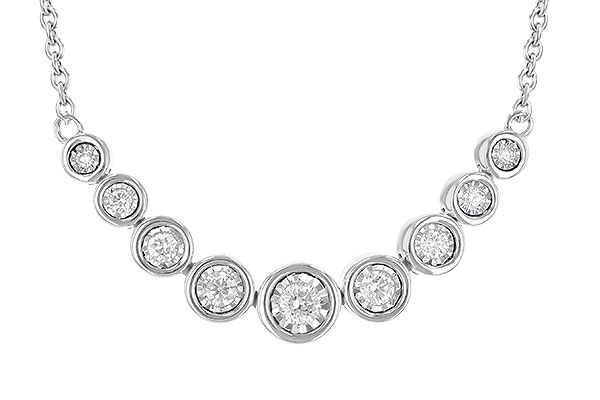 C218-14474: NECKLACE .25 TW (18")