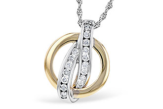 C300-85392: NECKLACE .25 TW