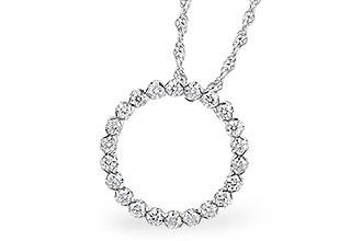 C300-88092: NECKLACE .50 TW