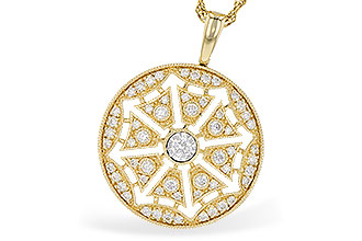 C301-73601: NECKLACE .38 TW