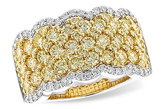 C301-75374: LDS DIA WED RG 1.90 YELLOW DIAS 2.20 TW