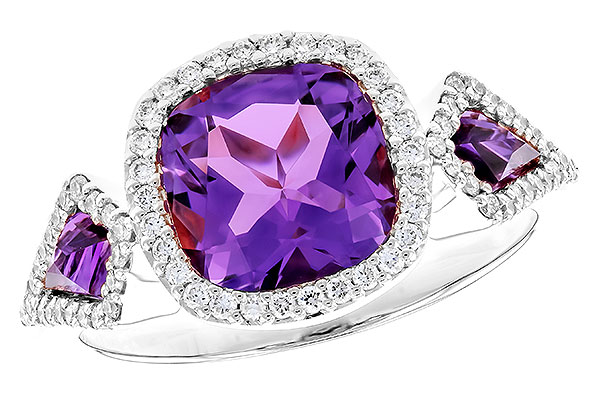 C301-76310: LDS RG 1.98 TW AMETHYST 2.24 TGW