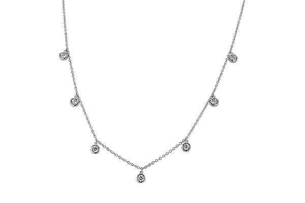 C301-80856: NECKLACE .32 TW (18")