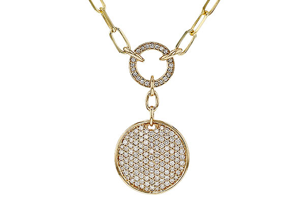 C302-66292: NECKLACE .92 TW (17")