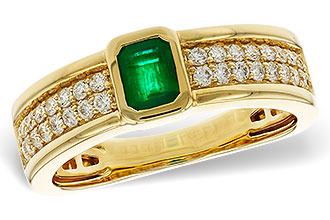 C302-70892: LDS RG .42 EMERALD .75 TGW (5x4MM EM)