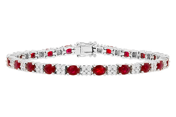 D028-10874: BRACELET 7.10 RUBY 7.92 TGW