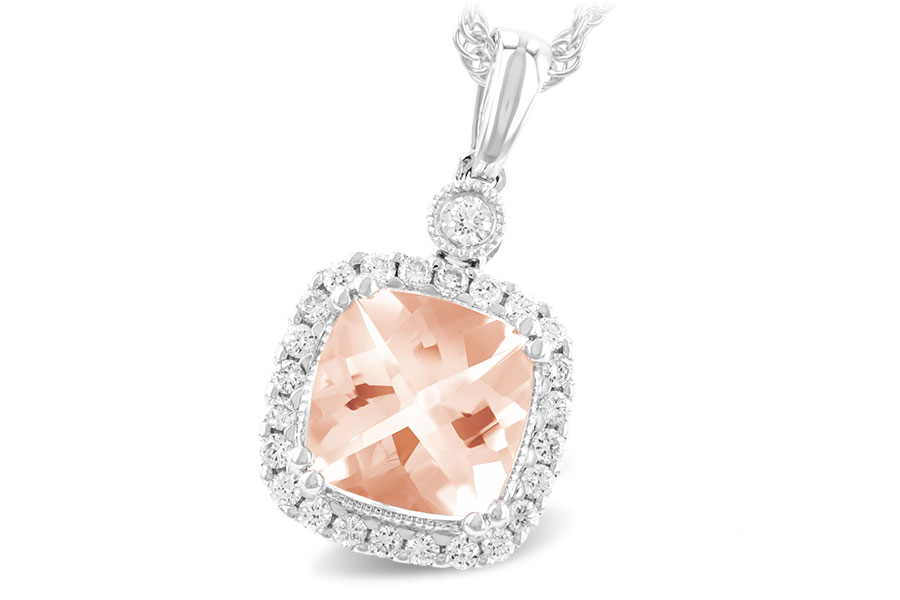 D214-48137: NECK 1.09 MORGANITE 1.26 TGW (7MM MORG)