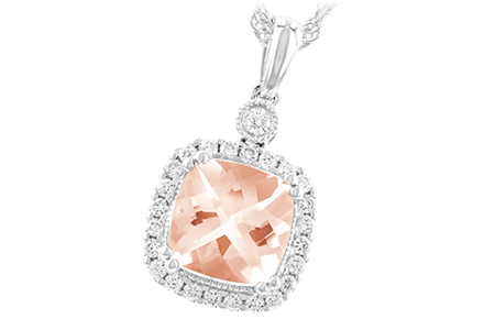 D214-48137: NECK 1.09 MORGANITE 1.26 TGW (7MM MORG)