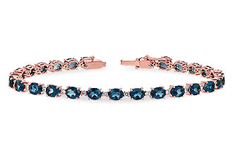 D217-20828: BRACELET 8.97 LONDON BLUE TPZ 9.55 TGW