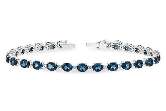 D217-20828: BRACELET 8.97 LONDON BLUE TPZ 9.55 TGW