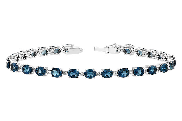 D217-20828: BRACELET 8.97 LONDON BLUE TPZ 9.55 TGW