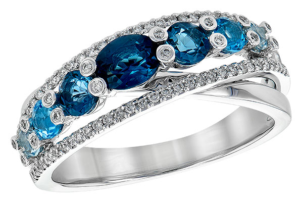 D218-09983: LDS RG 1.06 BLUE TOPAZ 1.25 TGW