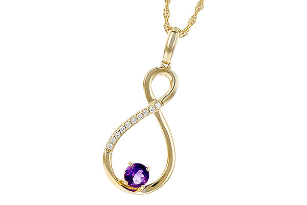 D300-82637: NECK .22 AMETHYST .27 TGW