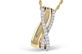 D300-84510: NECKLACE .26 TW