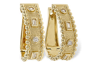 D301-79956: EARRINGS .09 BAG .18 TW