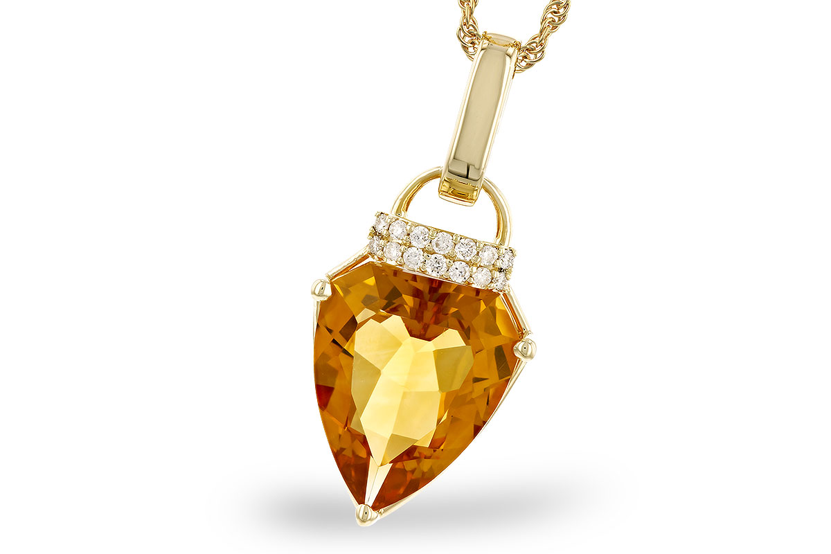 D301-79983: NECKLACE 3.12 CITRINE 3.18 TGW (12x10MM CIT)