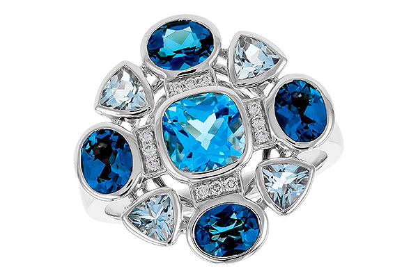 D302-67192: LDS RG 3.19 TW BLUE TOPAZ 3.25 TGW