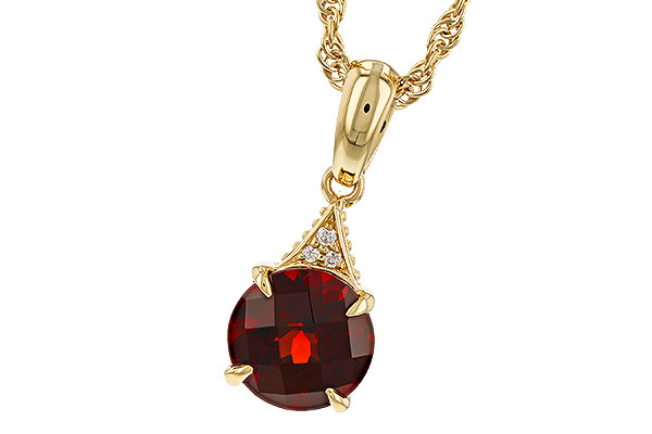 D302-70837: NECK 1.46 GARNET 1.47 TGW (7MM RD)