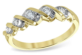 E120-88174: LDS WED RING .25 TW