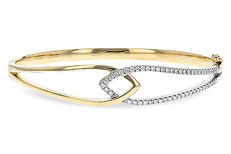 E217-26346: BANGLE BRACELET .50 TW