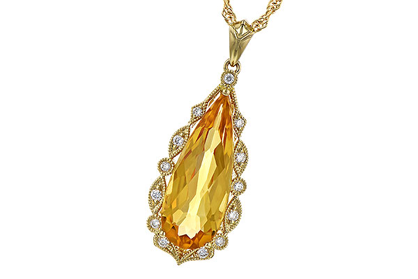 E300-85392: NECK 3.38 CITRINE 3.50 TGW