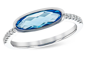 E300-85428: LDS RG 1.30 BLUE TOPAZ 1.40 TGW