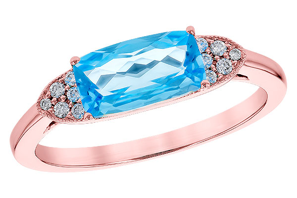 E301-73546: LDS RG 1.44 BLUE TOPAZ 1.52 TGW